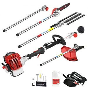 AOSOME Decespugliatore a Benzina 5 in 1 52cc